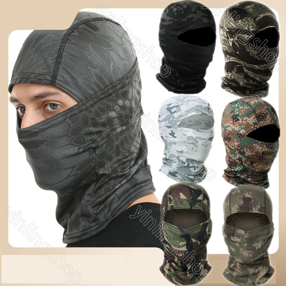 Bandana Hood Headwear for Camo Wind-Resistant Balaclava | Shopee ...