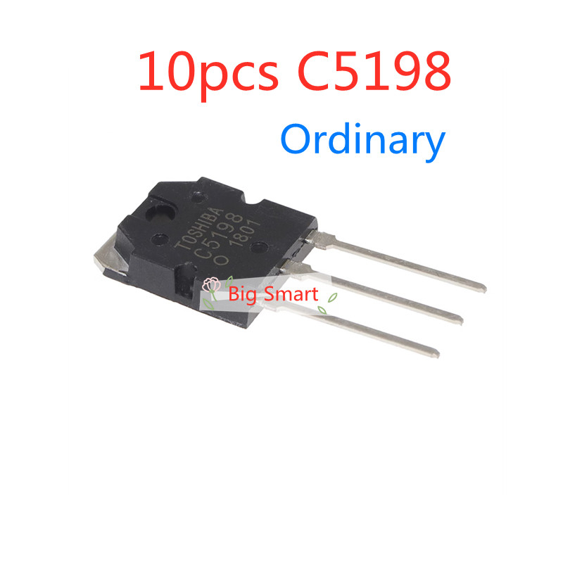 10pcs 2SA1941 2SC5198 TO-3P A1941 C5198 audio paired transistor ...