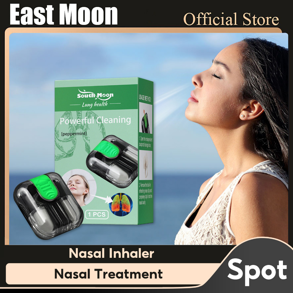 【New】South Moon Liver Cleaning Nasal Box Herbal Nasal Inhaler Lung ...