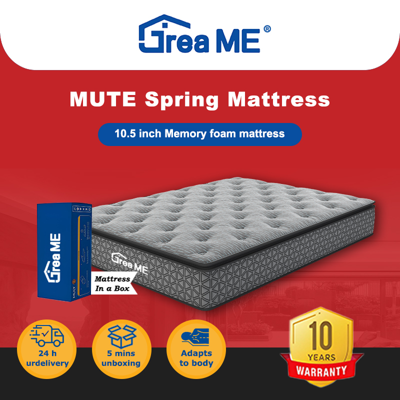 DreaMe Memory foam Spring mattress 5 Star Hotel Comfort Deluxe matress