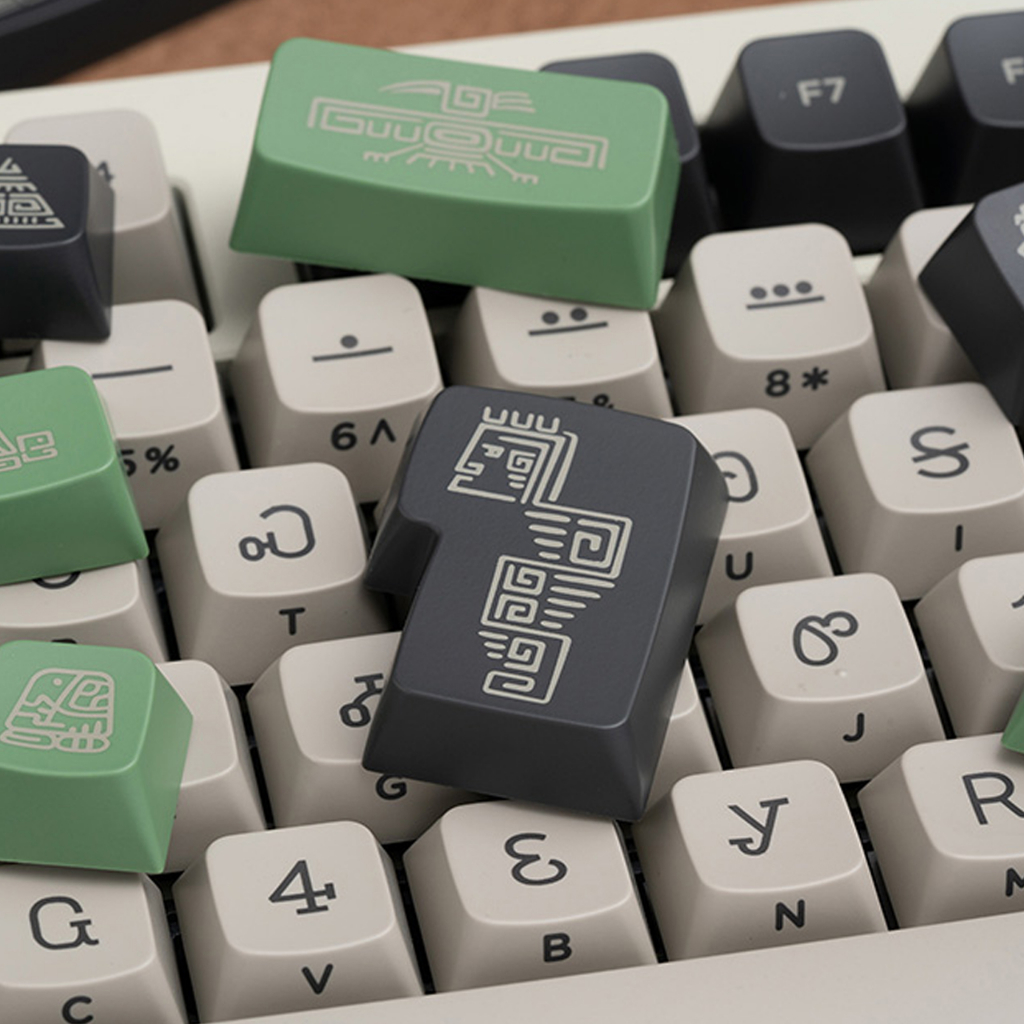 WP MAYA WDA PROFILE PAINT COAT KEYCAP SET ABS FOR KEYBOARD 87 TKL 104 ...