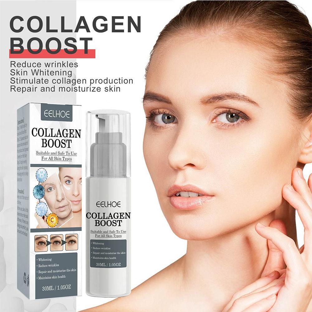 Eelhoe Collagen Wrinkle Cream 30ml Collagen Boost Anti-Aging Serum ...