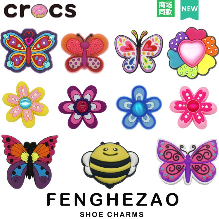 Crocs jibbitz Shoe Charms High Quality jibbits Authentic Shoe Holder