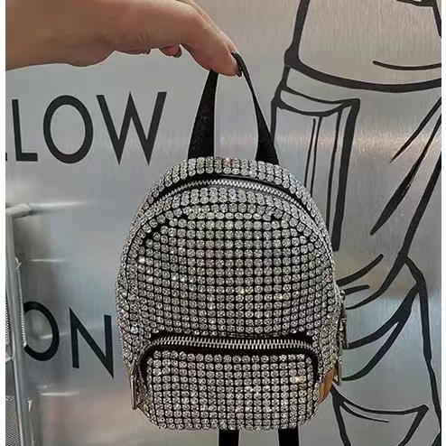 Rhinestoneb backpack Bag women backpack | Shopee Philippines