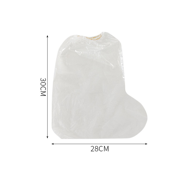 Disposable Long Waterproof Over The Knee Plastic Boot Covers Bl23277 - Shoe Cover And Disposable Shoe Cover Price