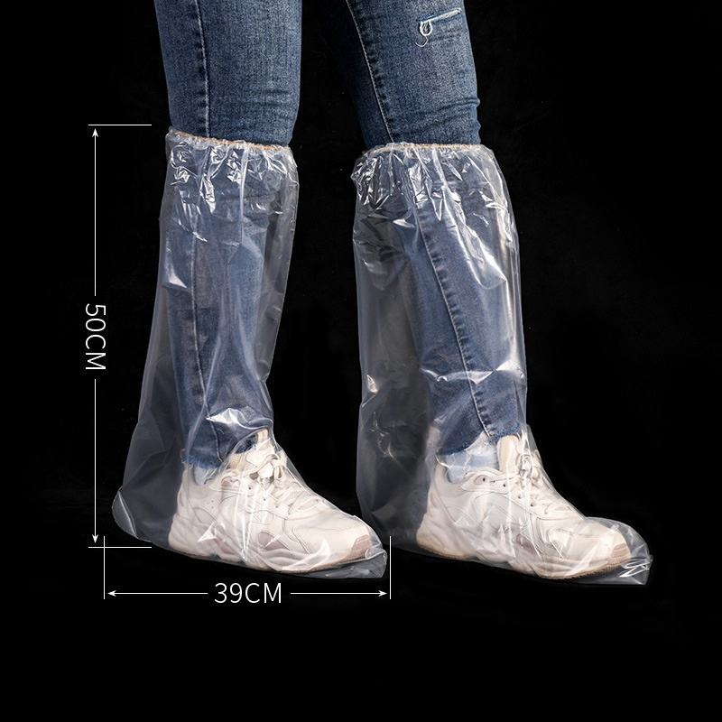 5pairs 10pairs Waterproof Thick Plastic Shoes Cover for Rain Disposable Shoe Dust Covers Outdoor Rain Shoe Covers Boot Cover Shopee Philippines