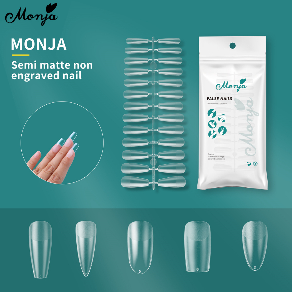 Artlalic 100 Stück Nagelformen Für French-Maniküre – Selbstklebende Guides Für Acryl- Und UV-Gel-Verlängerungen