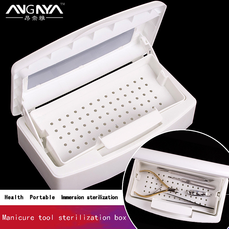 ANGNYA Pro Sterilizing Tray Sterilizer Nail Art Disinfection Box for ...
