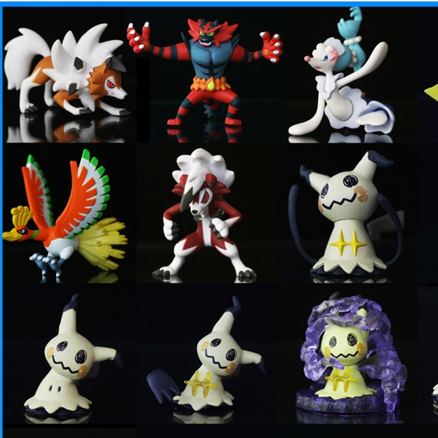 Ready Stock Pokémon Figure Mini Q Werewolf Model | Shopee Philippines