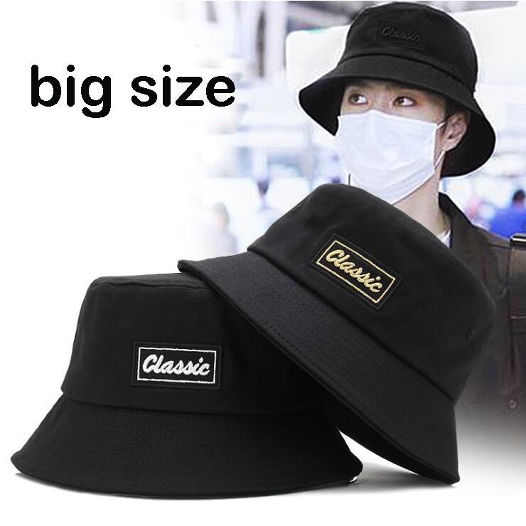 Panama Hat Cap Big Head Man Outdoor Fishing Sun Hat Lady Beach Plus