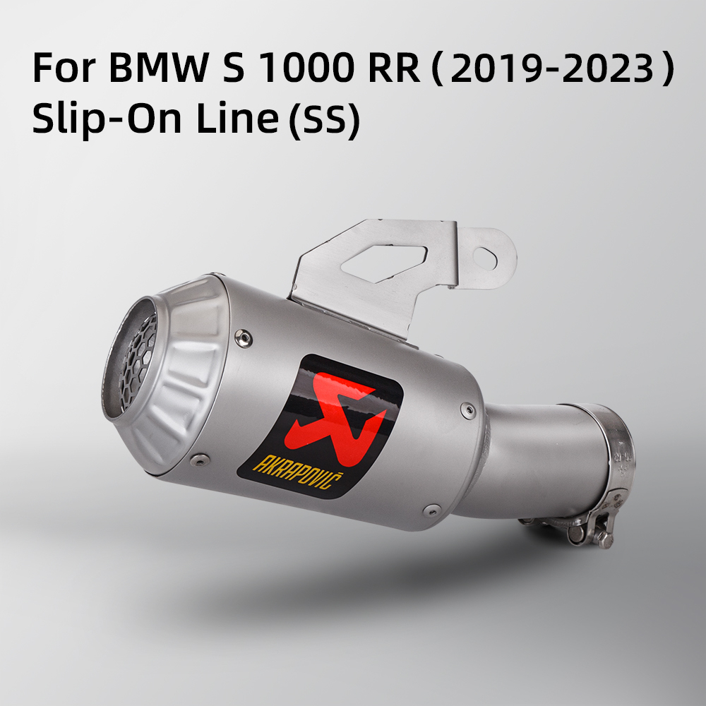 Akrapovic HP exhaust muffler Slip On Line (SS) for BMW S1000RR 2019 ...