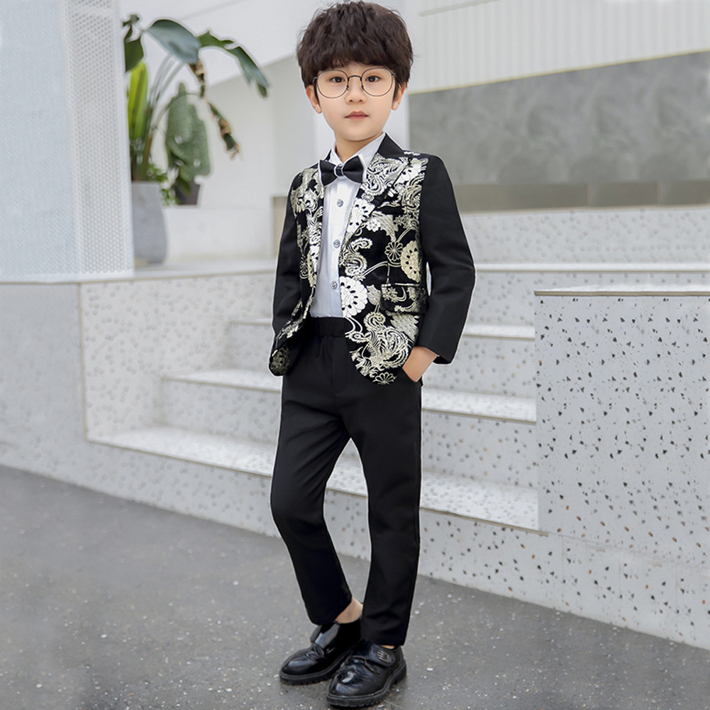 Jacket 4t Boys Dress Clothes Birthday Dress Baby Boy Velvet Jacket