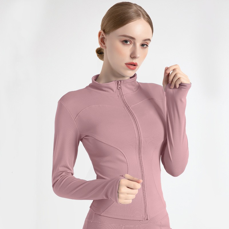 Gym zip up jacket women's clearance