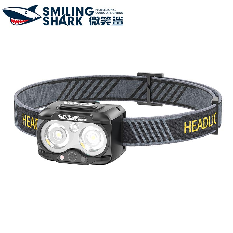Smiling Shark Td8020 Mini Led Headlight Super Bright White/Yellow ...