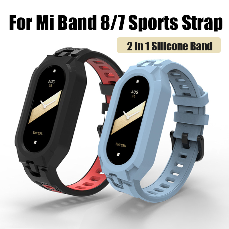 Acquista Cinturino In Silicone Per Cinturino Redmi Smart Band 2 Per Xiaomi Band 8 Active In Italia A Partire Da 0.72 - Foto 6