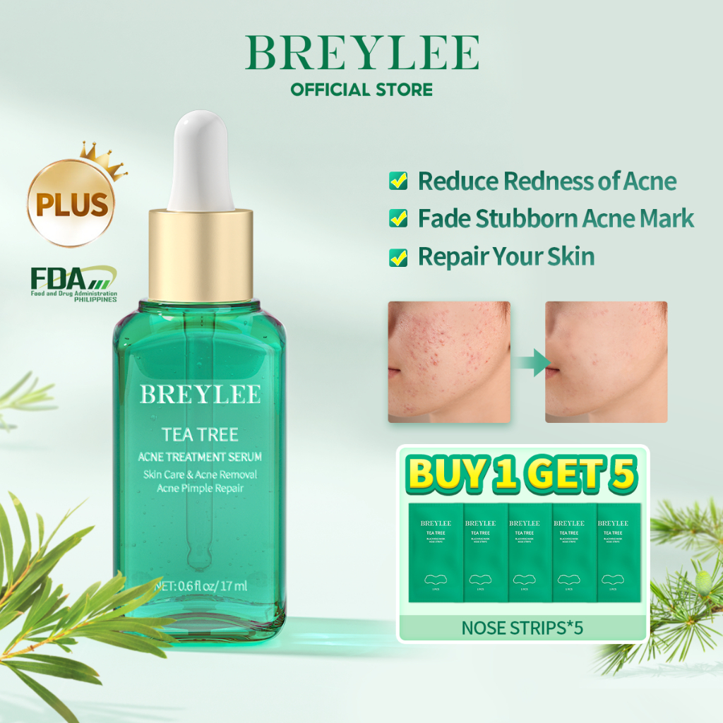 BREYLEE Tea Tree Acne Control Serum Cure 17ml | Shopee Philippines