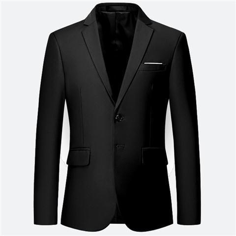 Baolaiwu Men's Slim Fit Stylish Casual Two Button Suit Coat Jacket ...
