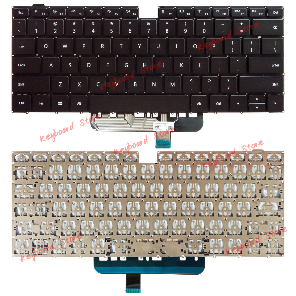 Laptop Keyboard Replacement for HUAWEI MateBook Boh-WAQ9R WAQ9L WAQ9RP ...