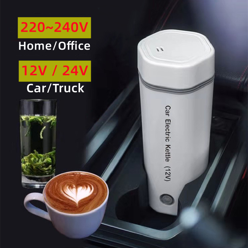 Mini Electric Kettle Portable Cooker Cup Travel Thermos Multifunction Foldable Intelligence Pot Wide voltage 110v 240v 12V 24V for Car for Car Shopee Philippines