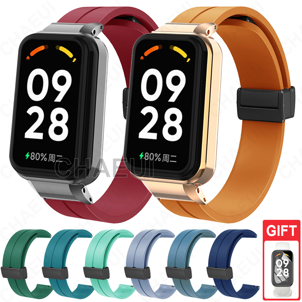 One-Piece Strap Silicone Band Strap For Xiaomi Smart Band 8 Active/Redmi  Band 2