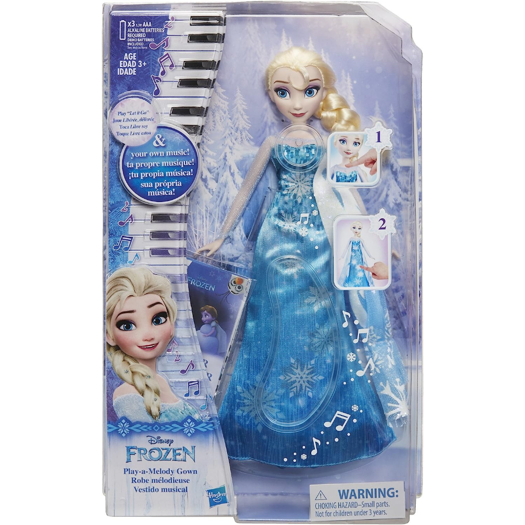 Disney Frozen Play-A-Melody Gown Elsa Doll C0455 | Shopee Philippines