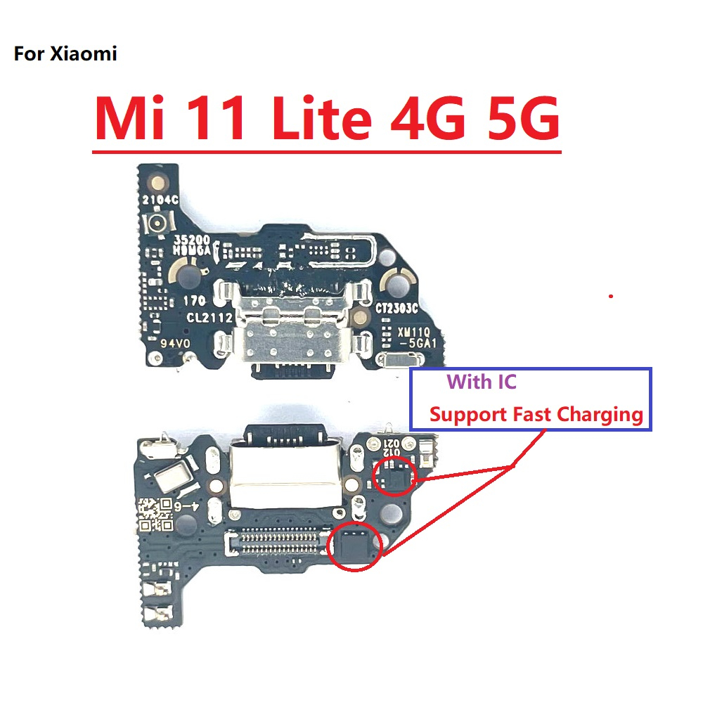 Nappe Flexible Chargeur Carte Mère Pour Xiaomi Mi 11 Lite 5G - Neuve
