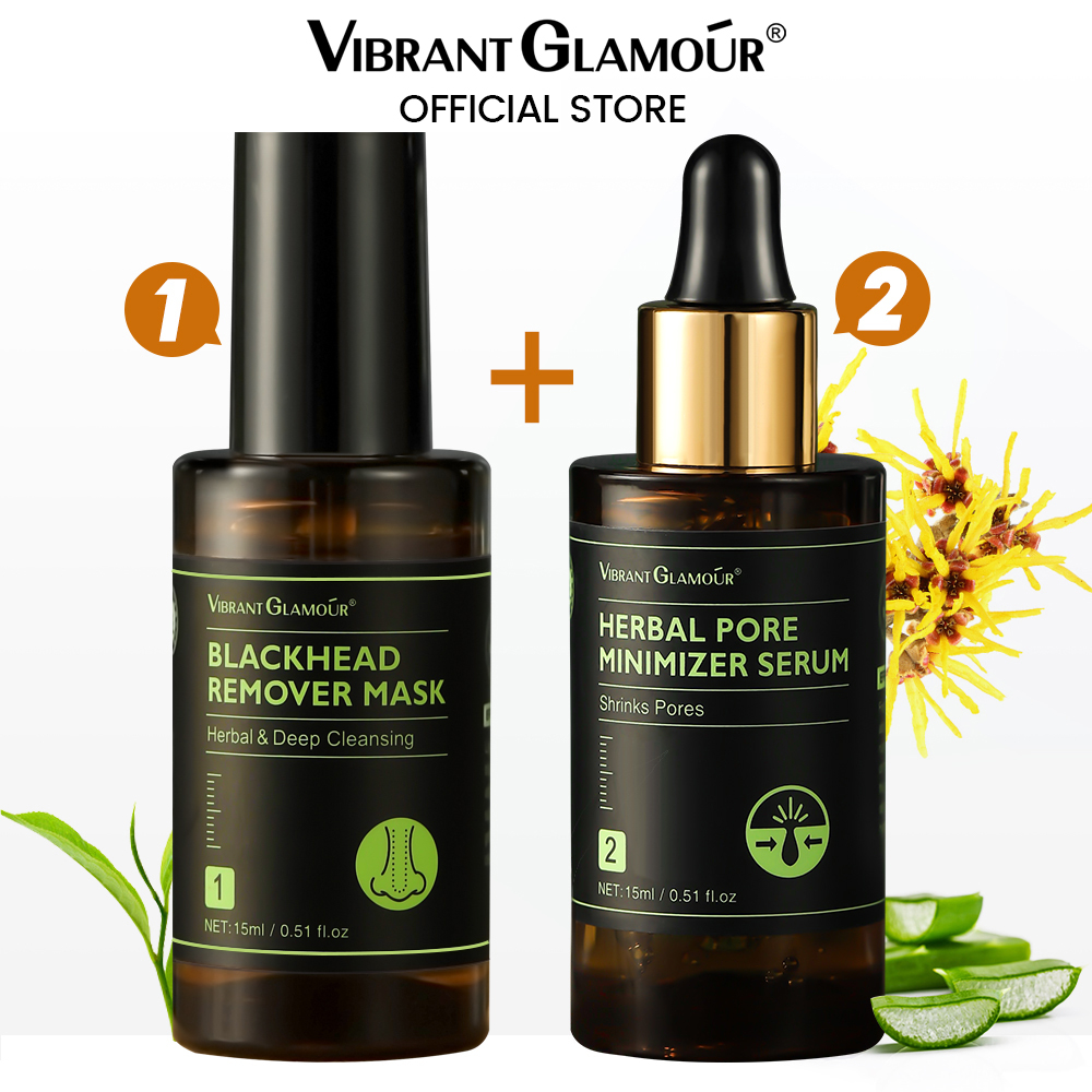 VIBRANT GLAMOUR Herbal Blackhead Remover Set Whitehead Blackhead Mask