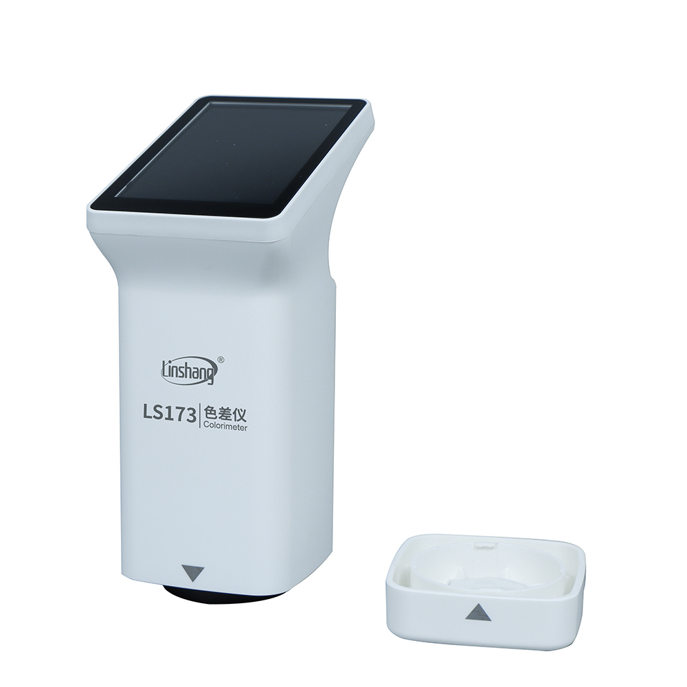 Linshang LS173 using a colorimeter to measure glucose concentration