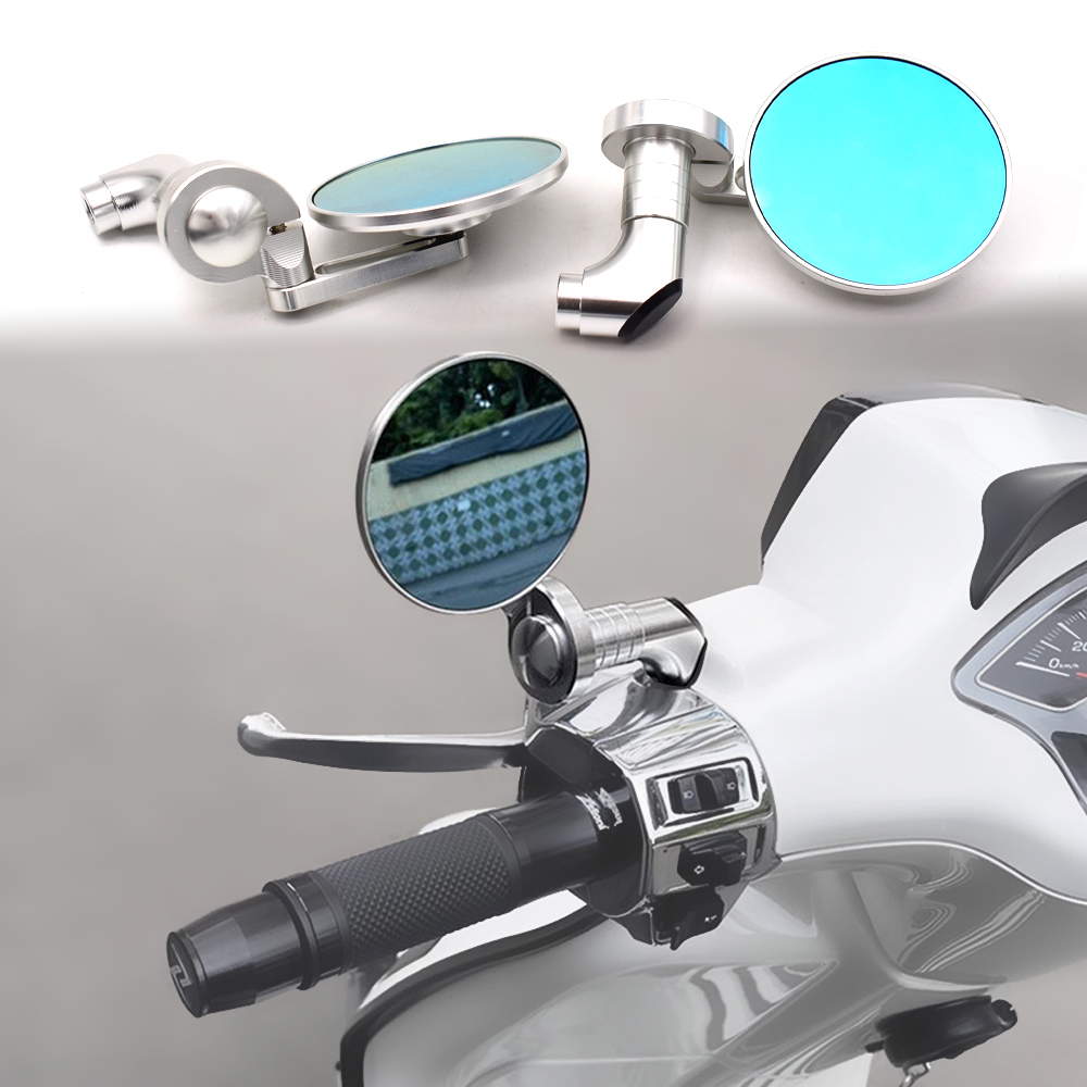 CM073408 OEM Right Side Rearview Mirror Chrome for Vespa