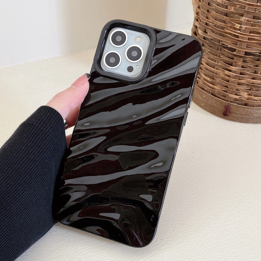 QHY -custom Three-dimensional water ripple 3D purity Pink