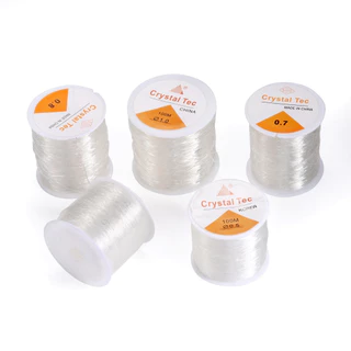 0.2-0.6mm Diameter Clear Non-stretch Nylon Thread For Beading, Jewelry  Making And Fishing Line