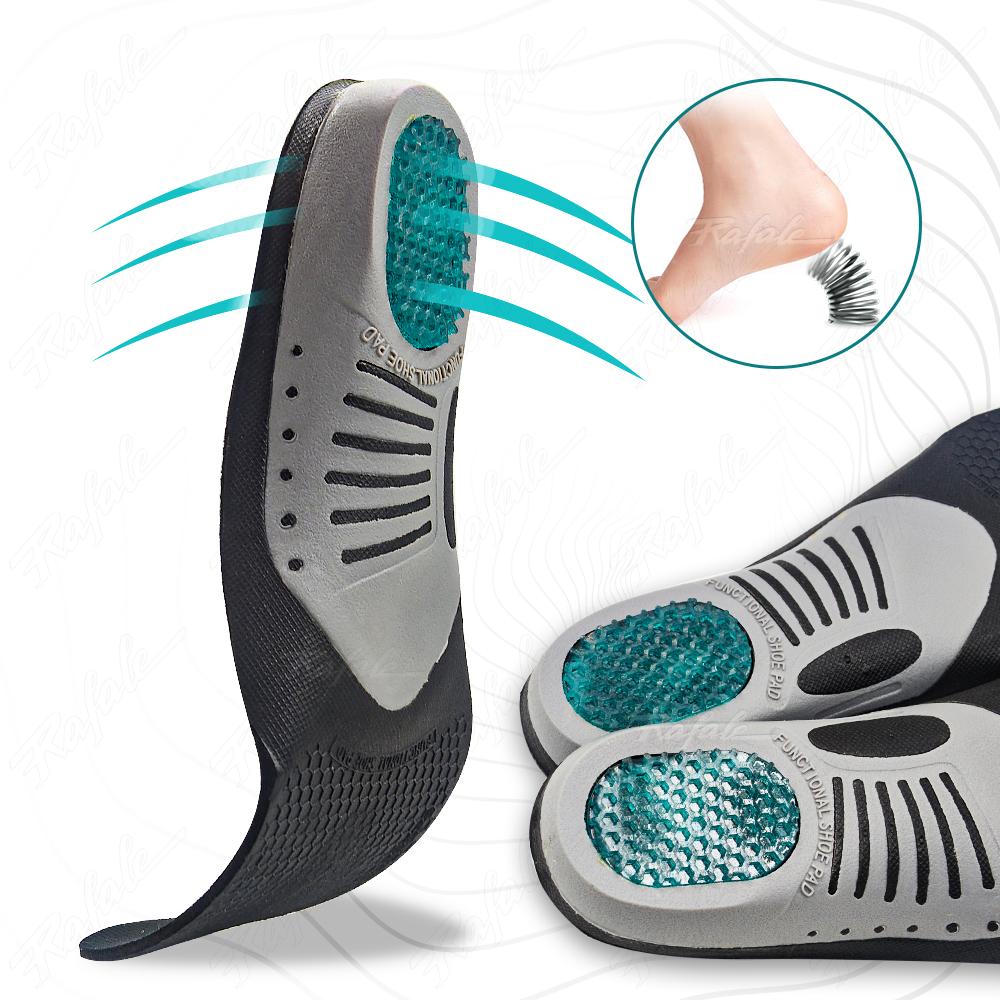 1 Pair Orthotic Gel Insoles For Sneaker Orthopedic Flat Foot Cushion ...