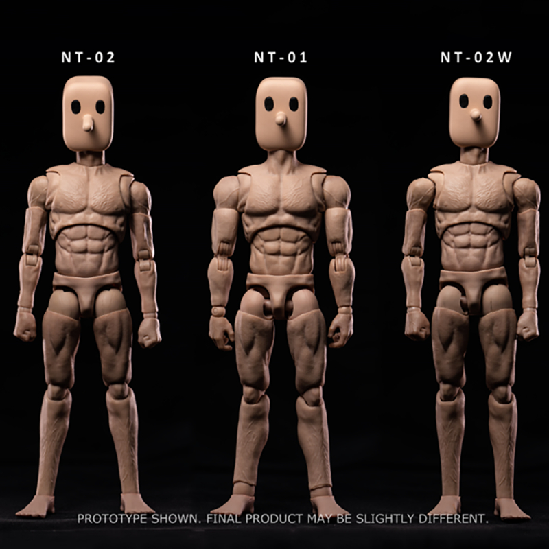 Notaman 112 Scale Muscular And Flexible Male Body 6 inches Action Figure Doll Shopee Philippines