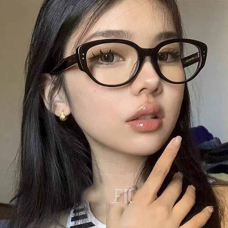 Fashion Myopia Graded Eyeglasses with Grade 100 150 200 250 300 350