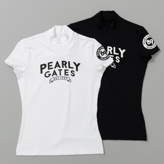 PEARLY GATES Women's Sports Polo Summer T Shirt Golf Slim Fit