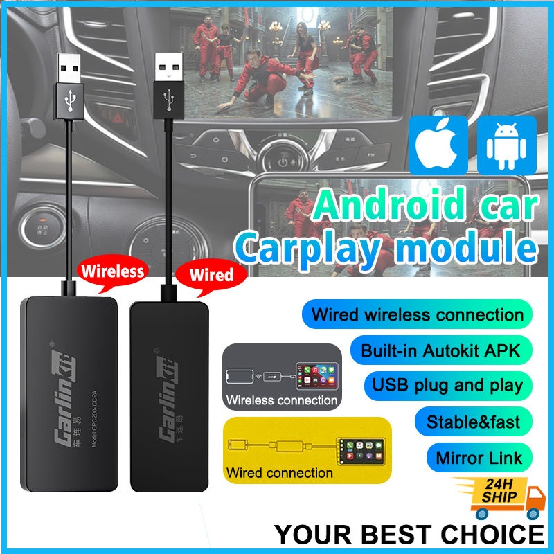 Car linkit Carplay Wireless CarPlay Dongle for Android Navigation