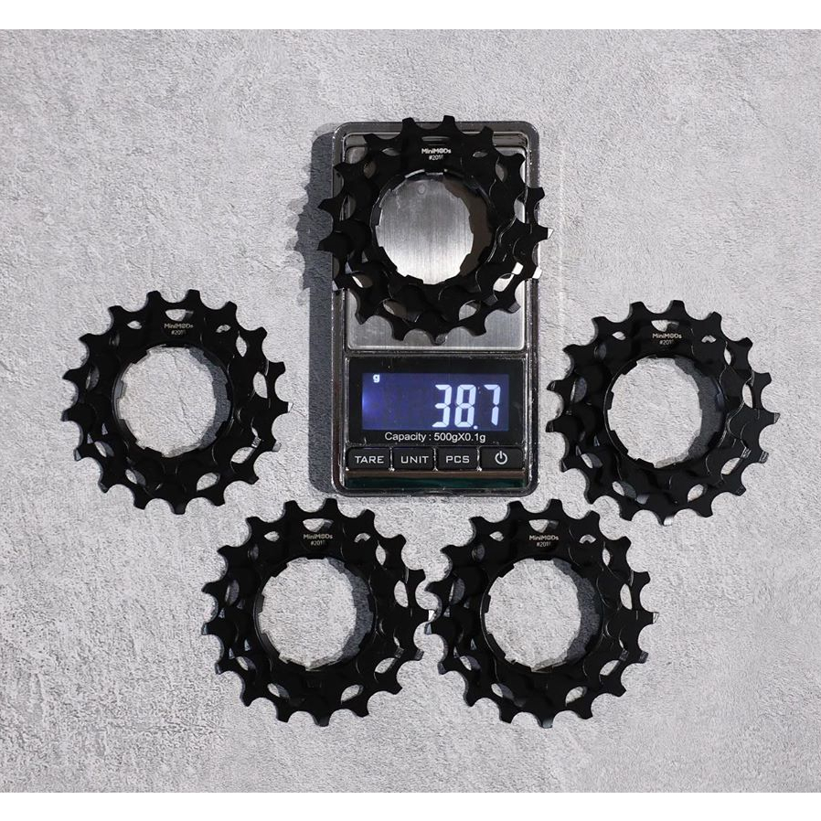 Brompton X3 Unibody Cog Set Kit (MiniMODs) C Line 2S->3S or 6S->9S ...