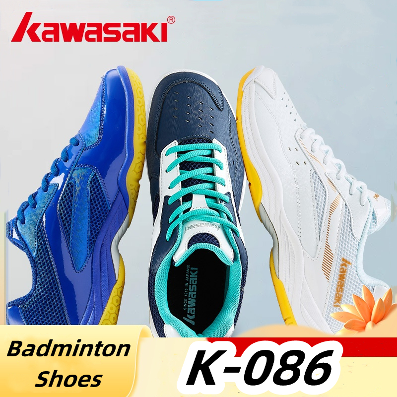Kawasaki Badminton Shoes K086 Breathable AntiSlippery Sport Tennis