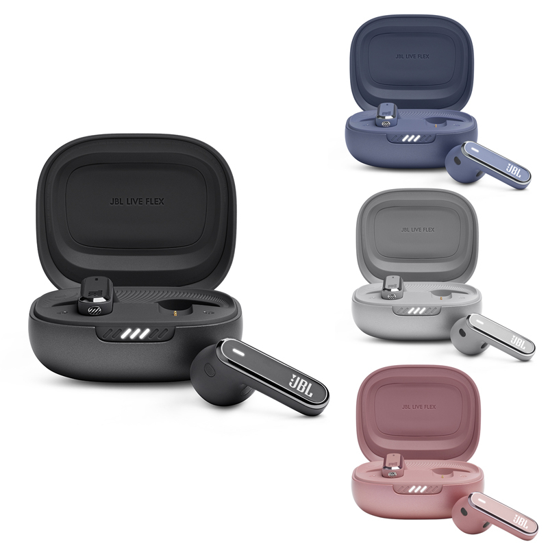JBL LIVE FLEX TWS Bluetooth Wireless Earphone Sports Earbuds Deep Bass  Headphones Waterproof Headset with Charging Case