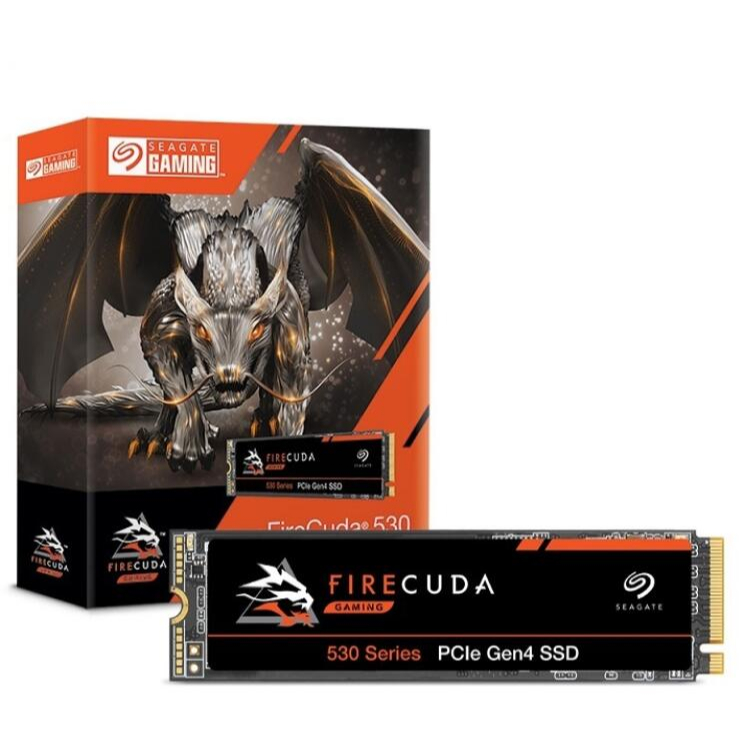 Seagate FireCuda 530 4TB/2TB/1TB Gen4 PCIe 4.0 Solid State Drive