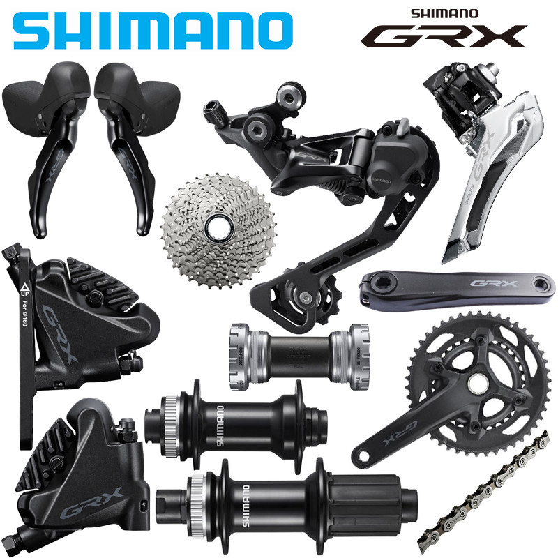 Original SHIMANO GRX RX400 2X10speed Groupset Hydraulic Disc Brake ...