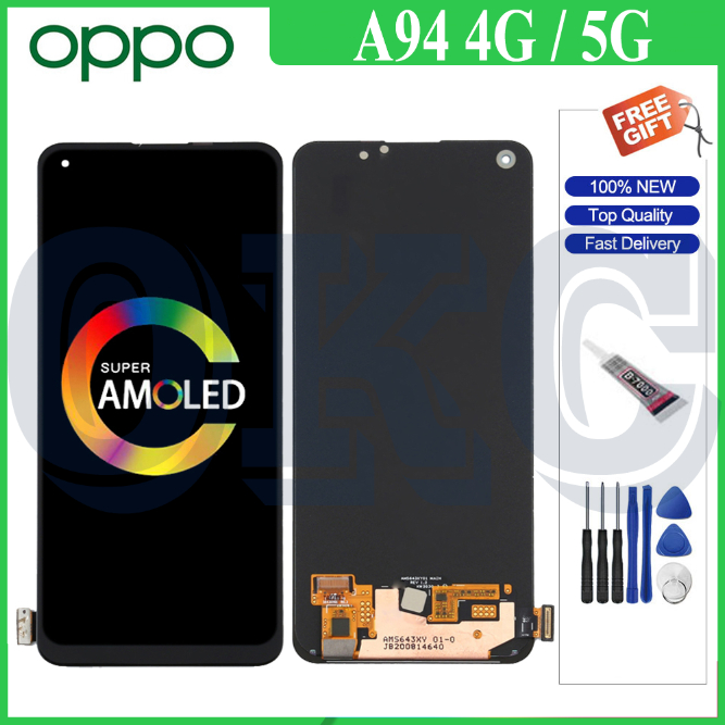 AMOLED LCD Display For OPPO A94 4G 5G LCD Display Touch Screen ...