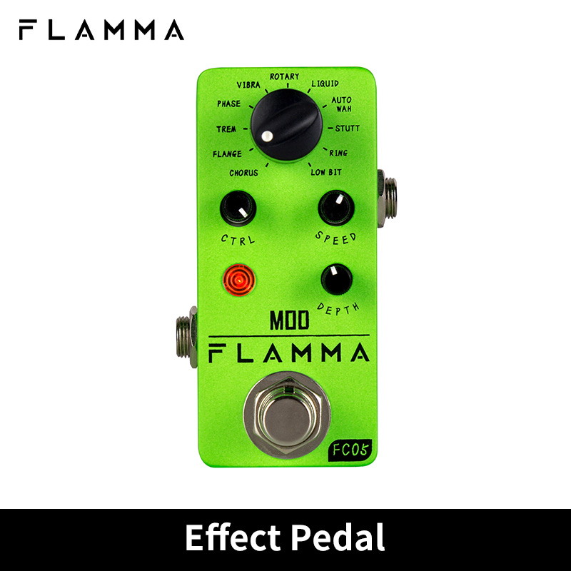 FLAMMA FC05 Modulation Multi Effects Pedal Mod Guitar Pedal 11 Modes