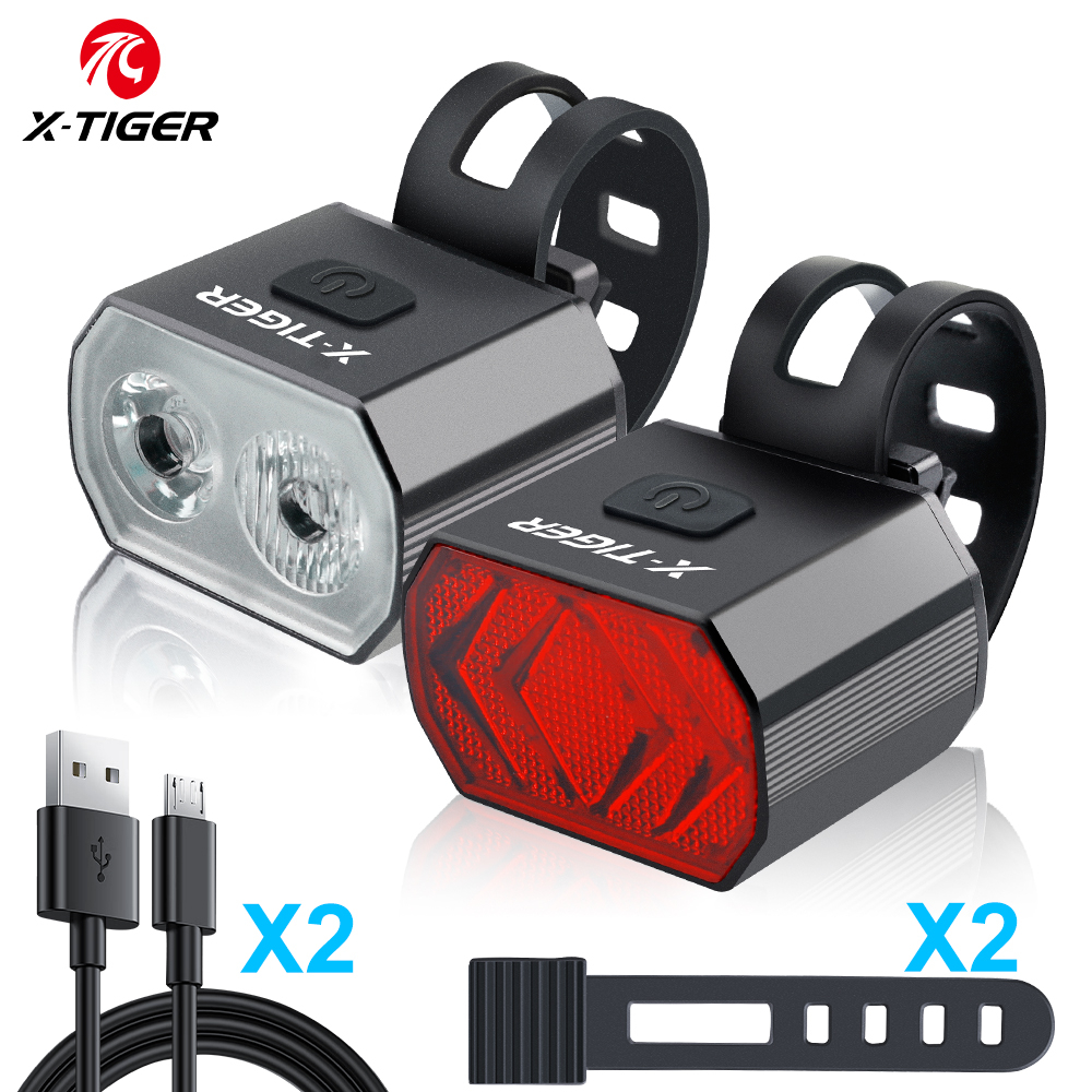 Gaciron LED Bicycle Light Set Ultra Bright 1000 Lumens Aluminum, USB