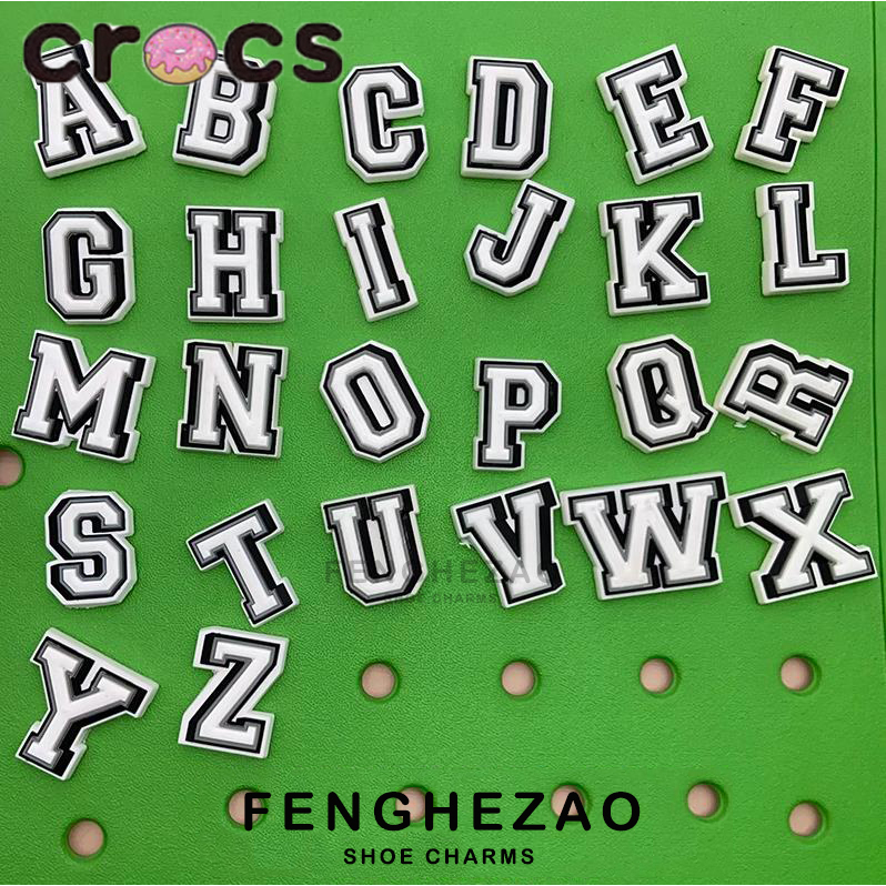 Cross Jibbitz Letter Number Shore Charms crocs jibbitz Shoe Holder for