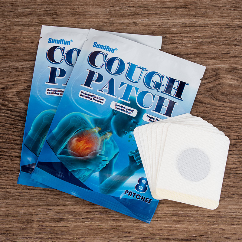 16Pcs Cough Relief Patch Herbal Plaster For Relieves Cough Itchy Throat ...
