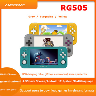 ANBERNIC RG505 New Handheld Game Console Android 12 System Unisoc