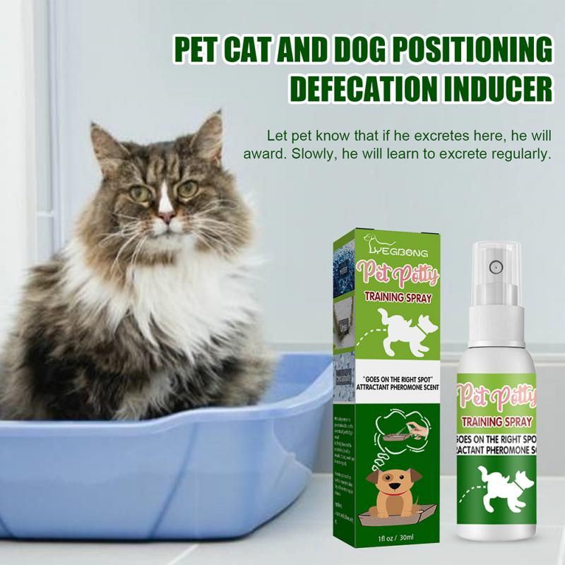 Pet Toilet Training Spray Inducer Dog Poops Cat Pee Positioning