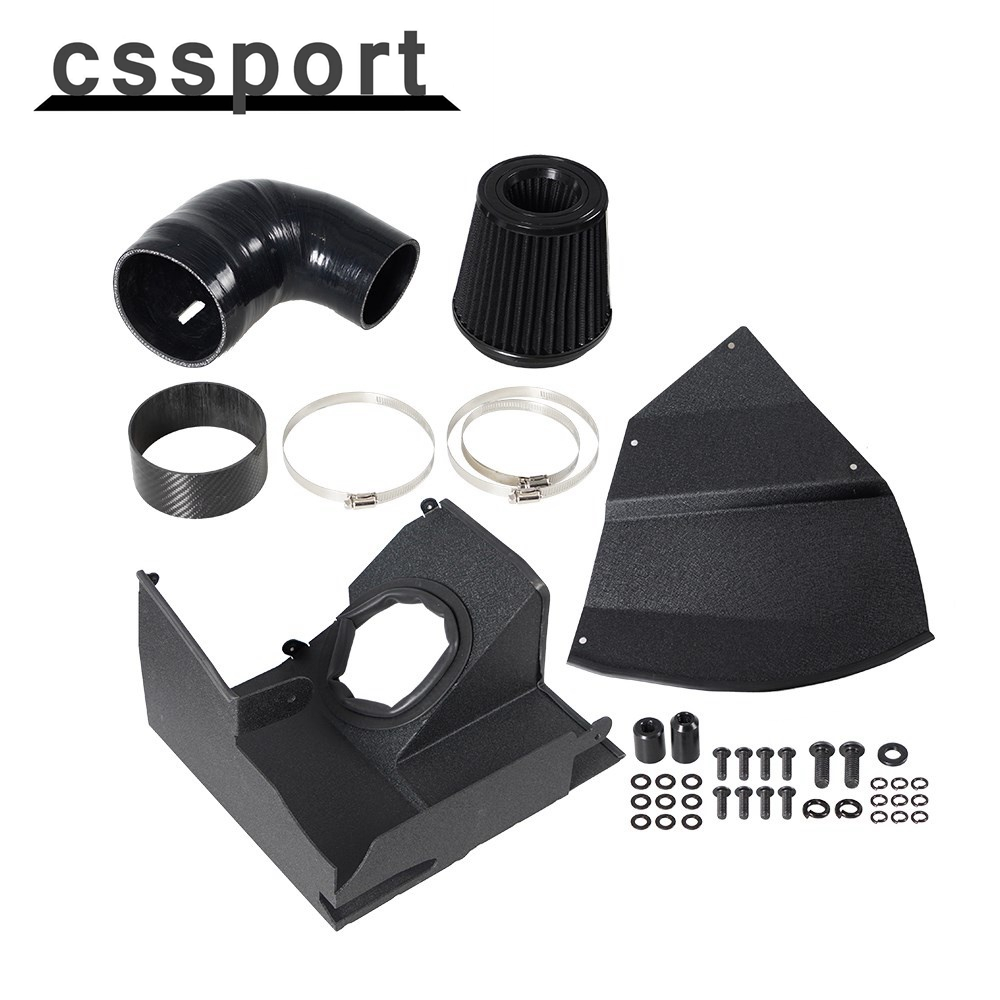 Aluminium Cold Air Filter System Engine Parts Car Air Intake Duct Tube ...