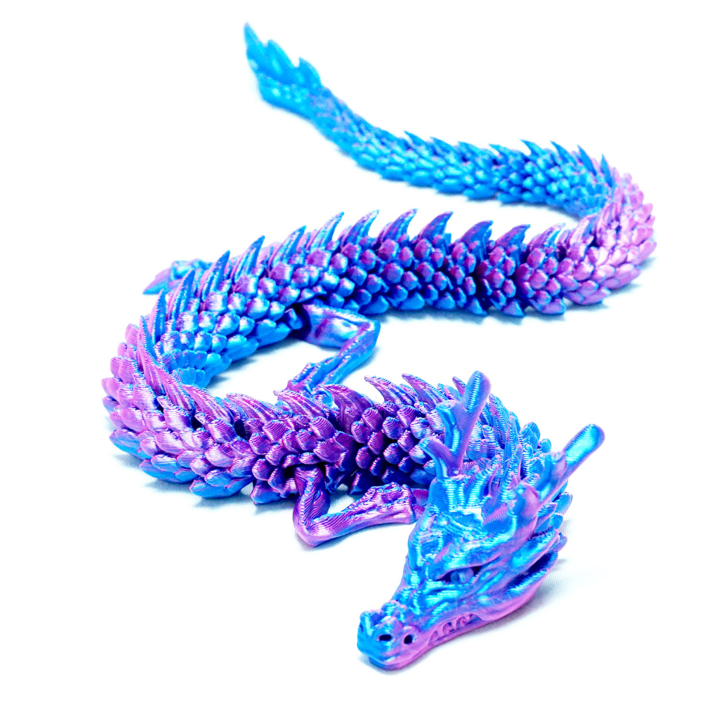 3d Printing Integrated Chinese Dragon Joints Movable Toys Dragon Fish ...